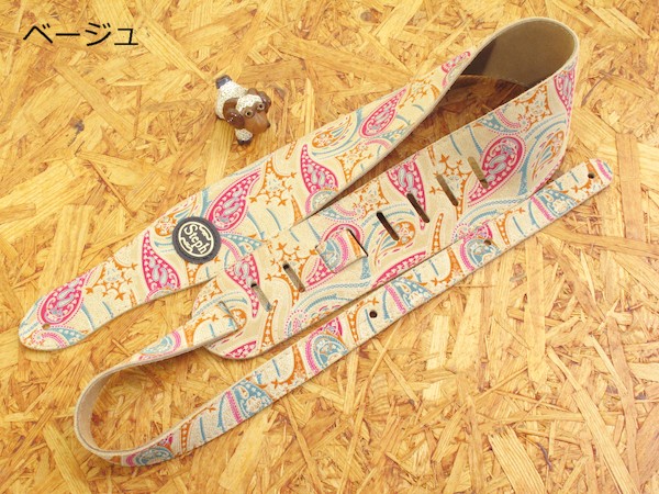 Banana! Estragada!! ＜Steph ギターストラップ PAY-2205 Paisley＞